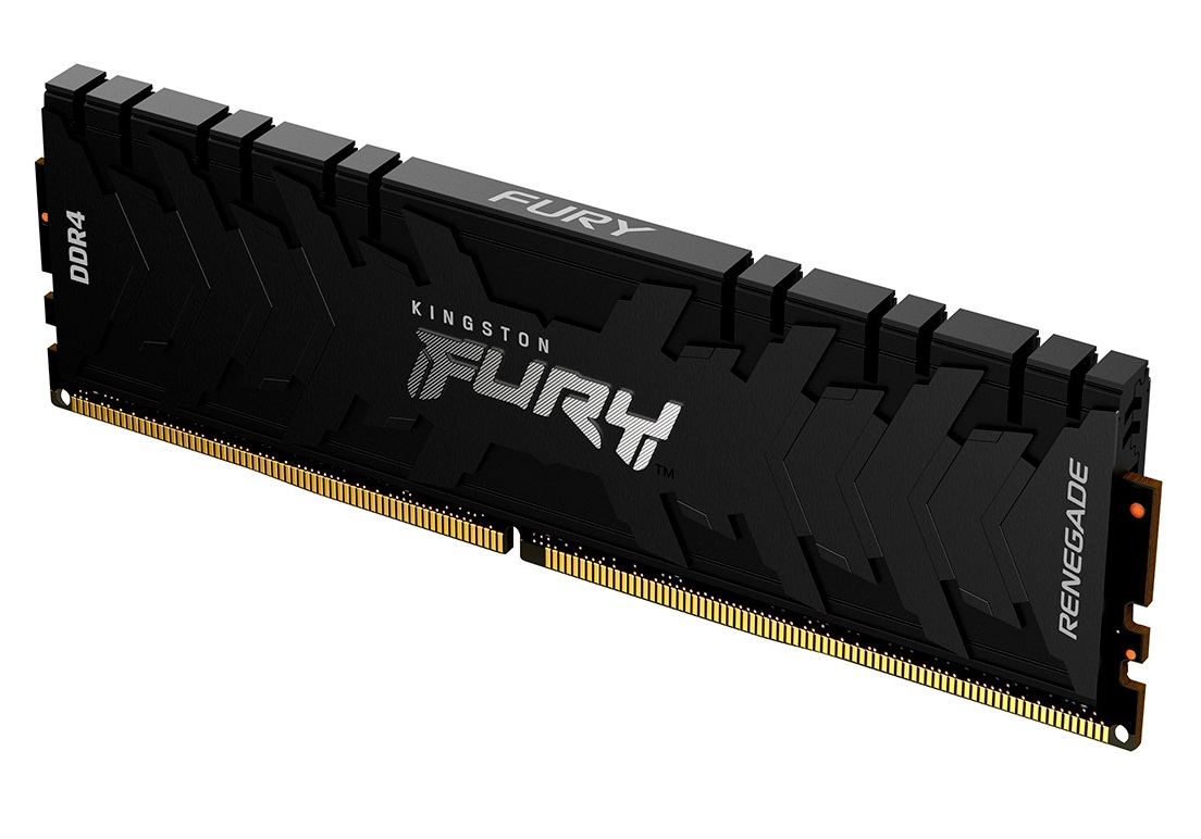 Memria RAM Kingston Fury Renegade 16GB (1x16GB) DDR4-3200MHz CL16 Preta 1